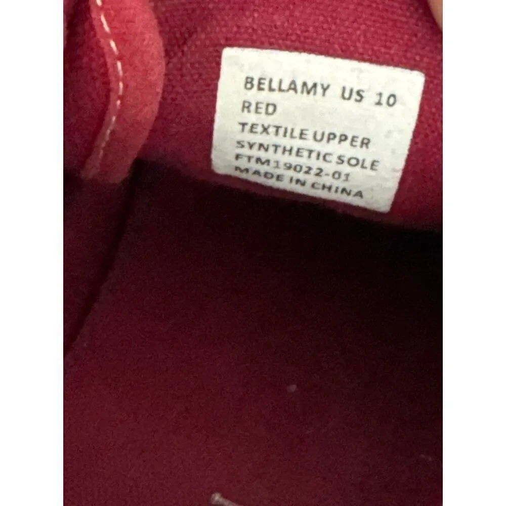 True Religion Bellamy Men Canvas Suede Lace Up Lifestyle Sneakers Size 10